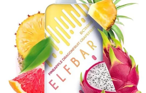 Э-сигарета ELF BAR 5% 15000 тяг, Ананас Драконовий фрукт Грейпфрут
