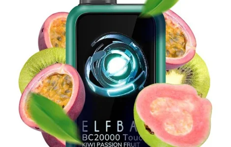 Сенсорна сигарета ELFBAR ВС 20000 тяг • Ківі • Маракуя • Гуава •