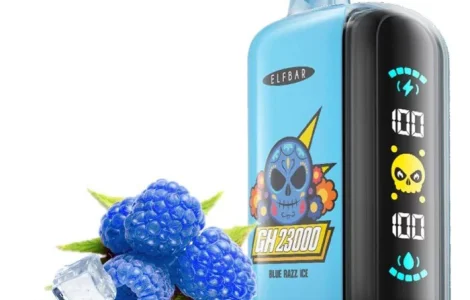 Електрона сигарета ELF BAR 5% на 23000 тяг (Синя Малина)