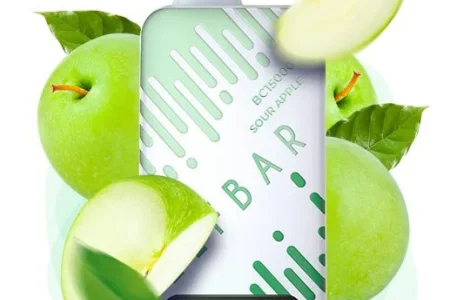 Ел сигарета ELF BAR 5% 15000 тяг Кисле Яблуко