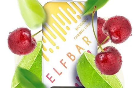 Ел. сигарета ELF BAR 5% 15000 тяг, Вишня-Лайм