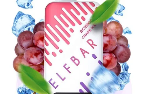 Е-сигарета ELF BAR 5% 15000 тяг, Льодяний Виноград