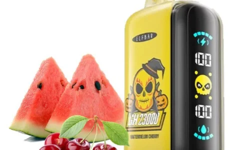 Кавун Вишня ••• Сигарета ELF BAR 23000 тяг 5%