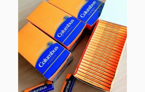 Бумага для Самокруток с клейкой лентой Columbus