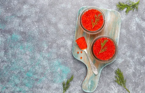 ІКРА КІЖУЧА 250 Г (ЗАМОРОЖЕНА)