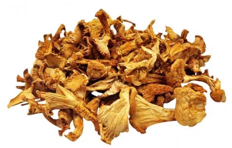 Лисичка (Cantharellus cibarius) сушена
