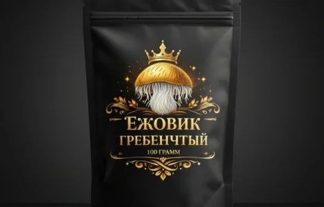 Ежовик гребенчатий - Преміум якість, справжнє плодове тіло