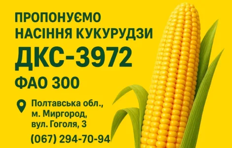Високоврожайний гібрид кукурудзи ДКС 3972 (ФАО 300)