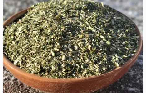 Махорка мелкая зелёная не крупная