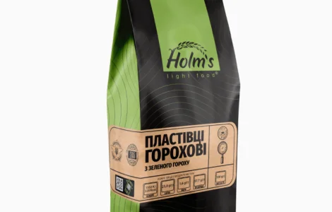 Пластівці горохові з зеленого гороху