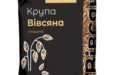 Крупа вівсяна плющена ТМ «Holm’s» – поліпропіленова упаковка 500 г