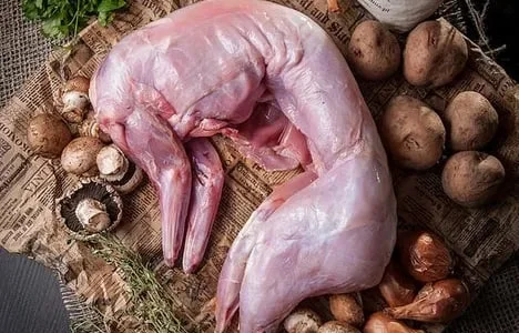 Продаж мʼяса кролика, тушка