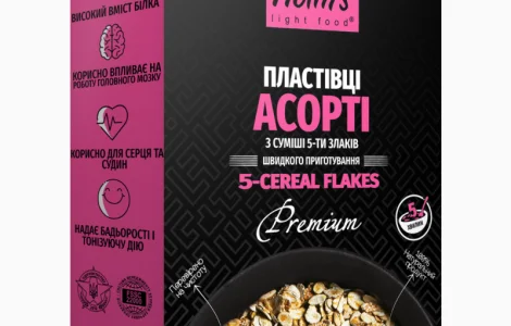 Хлопья Ассорти из смеси 5 злаков