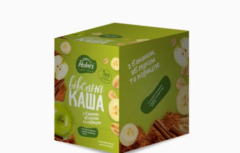 Каша овсяная с бананом