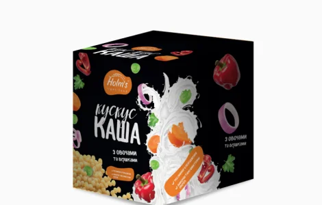 Каша кус – кус с овощами и сливками 480 г (12 шт.)
