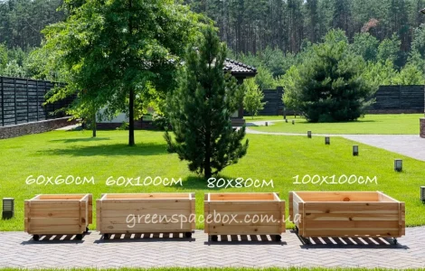 Садовый ящик-конструктор (кашпо) для растений