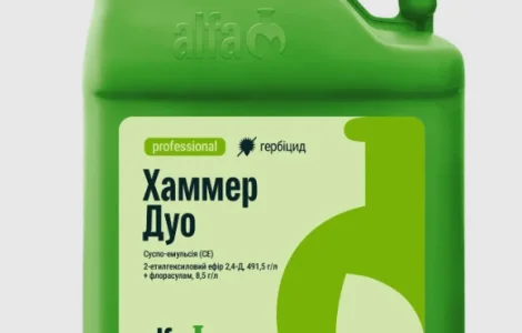 Двокомпонентный Гербицид Хаммер Дуо 35 $ /5л (Аналог Прима