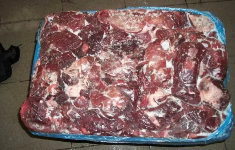 Субпродукты для животных, говядина