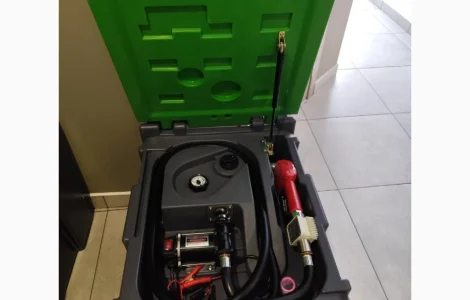 Мобільний бак Metcor 200л з насосом DT-200 для дизельного палива