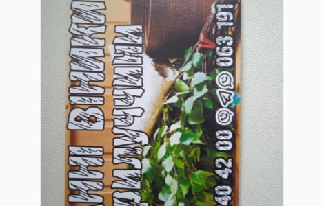 Продам банний віник береза