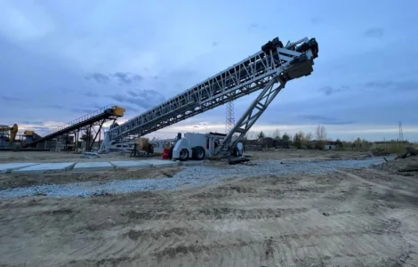 Радіальний конвеєр Автоматичний Телескопічний PTRC2000