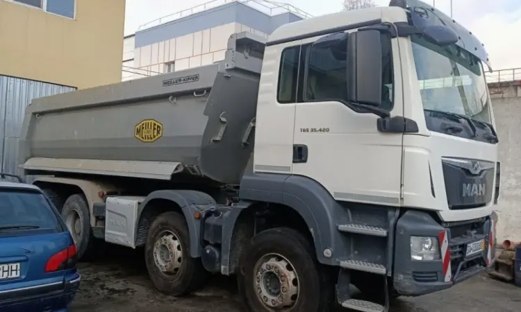 Самоскид MAN TGS 35.420 Відмінний стан! Свіжий з Німеччини - фото № 1