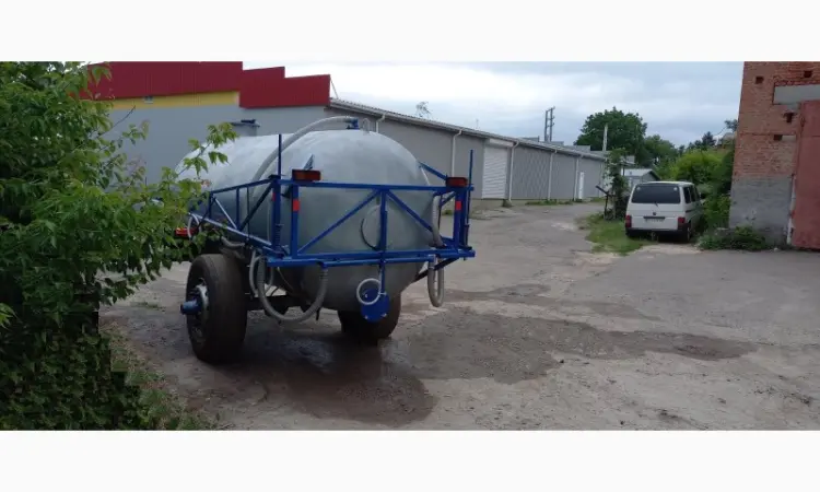 Бочка МЖТ-8 для полива з бензиновою помпою - фото № 5