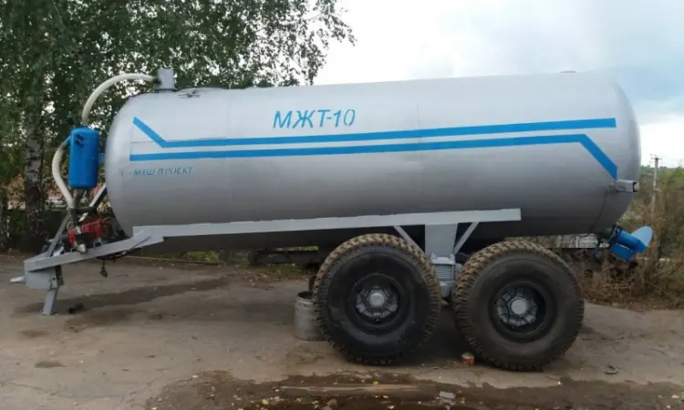 Бочка МЖТ-10 для навоза - фото № 1