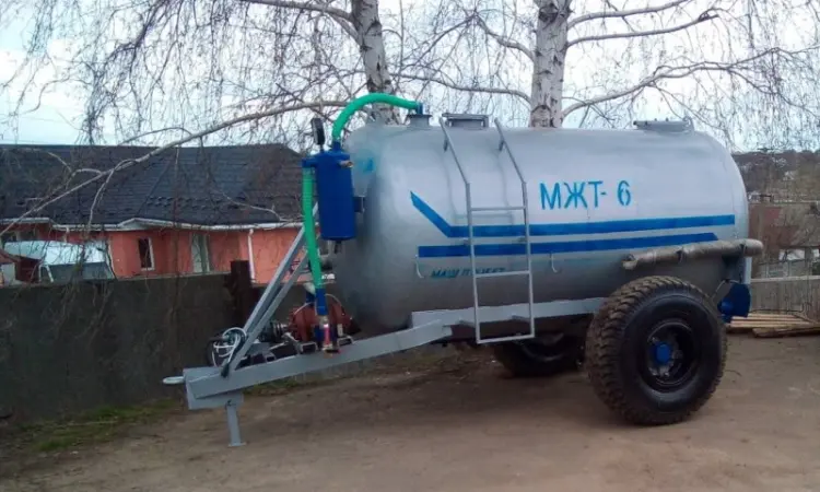 Бочка 6м3 МЖТ-6 для води - фото № 2