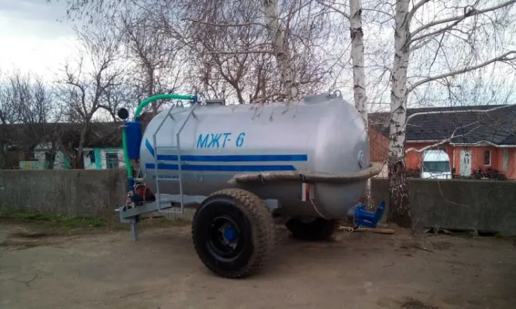 Бочка 6м3 МЖТ-6 для води - фото № 3