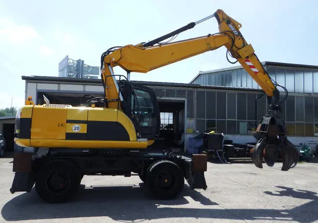 Колесный экскаватор JCB JC 200 W - фото № 3