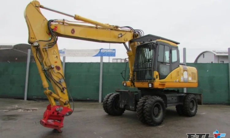 Колесный экскаватор Komatsu PW180-7K - фото № 5