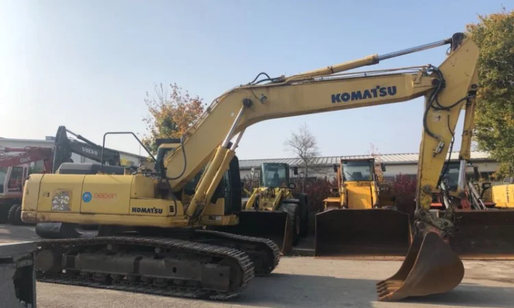 Гусеничный экскаватор Komatsu PC 240 - фото № 3