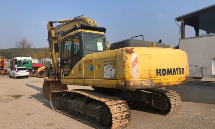 Гусеничный экскаватор Komatsu PC 240 - фото № 8