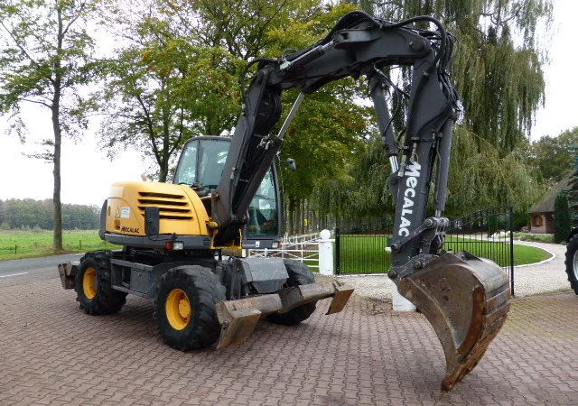 Колесный экскаватор Mecalac 714MW - фото № 6