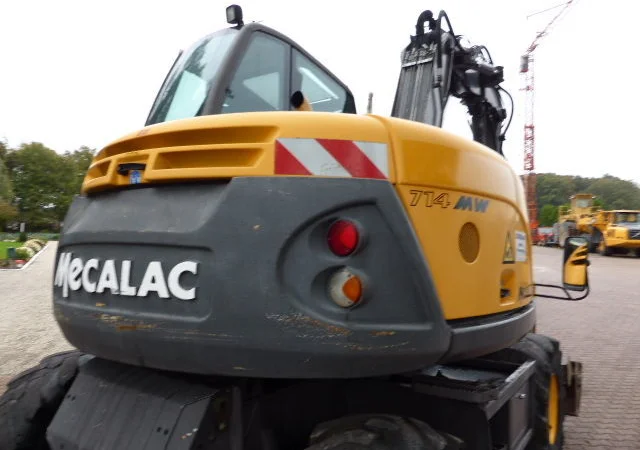 Колесный экскаватор Mecalac 714MW - фото № 7