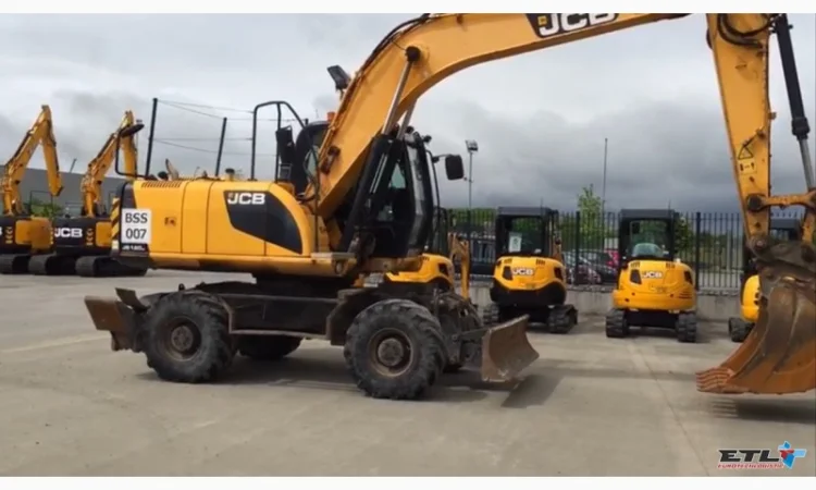 Колесный экскаватор JCB JS160W. В наличии - фото № 11