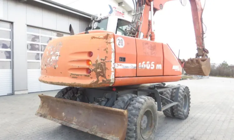 Колесный экскаватор Atlas Terex 1605 - фото № 4