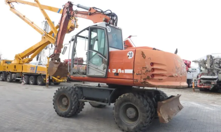 Колесный экскаватор Atlas Terex 1605 - фото № 6