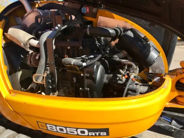 Мини экскаватор JCB 8050 RTS - фото № 10