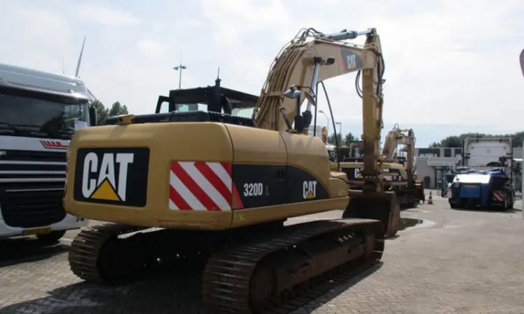 Гусеничный экскаватор Caterpillar 320 DL - фото № 3
