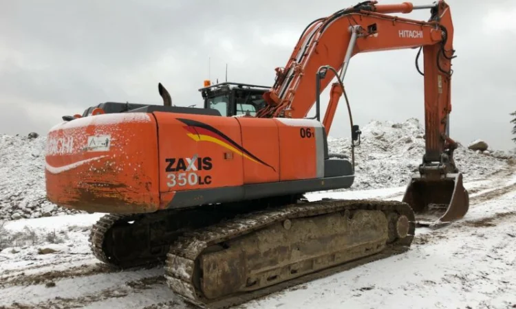 Гусеничный экскаватор Hitachi ZX 350 LC 2006 года - фото № 4