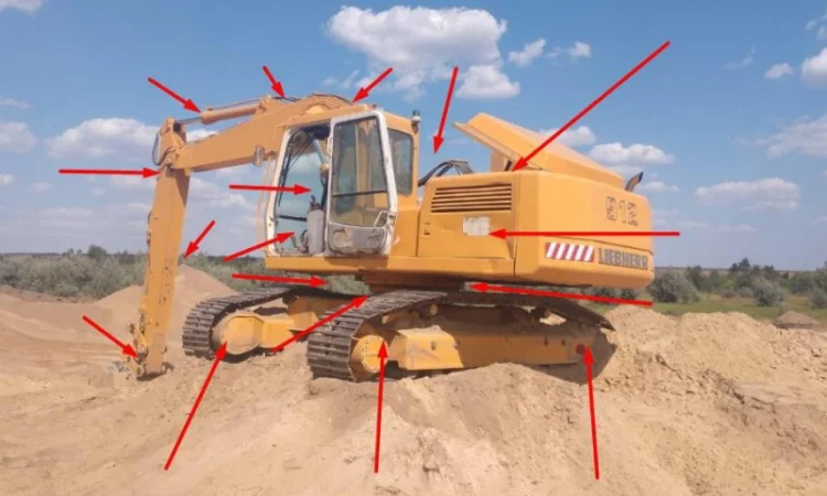 Гусеничный экскаватор Liebherr A912. В наличии - фото № 9