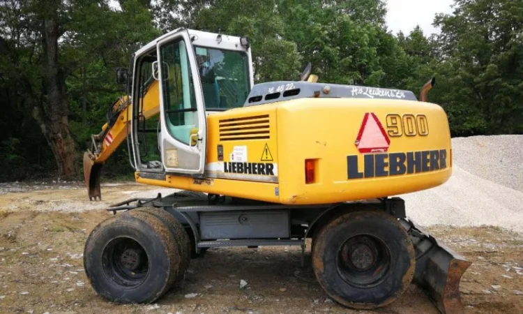 Колесный экскаватор Liebherr A 900 C 2006 года - фото № 4
