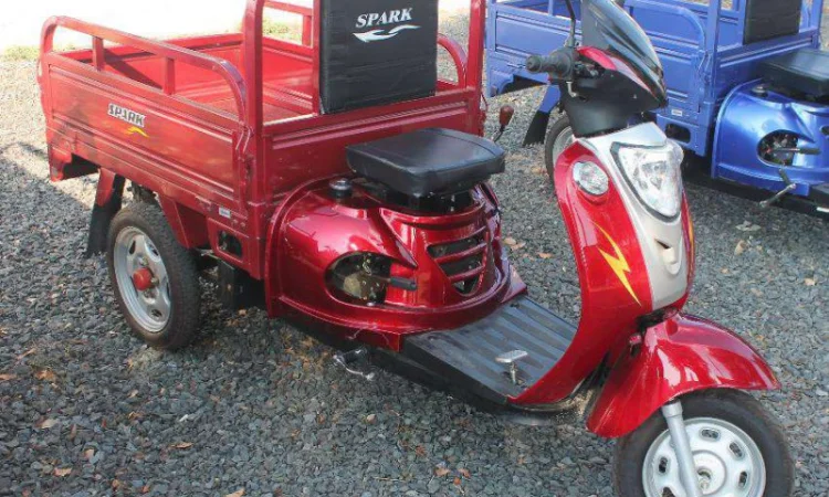Грузовой мотоцикл (муравей) Spark SP110 TR-4. Самосвал. 260 кг - фото № 8