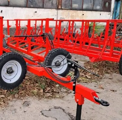 Борона гідравлічна зубова причіпна 12м.-14м.-16м. НОВА - фото № 3