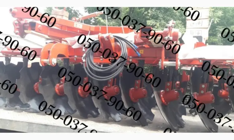 Pallada 3200-01 Паллада 3, 2 полуприцепная дисковая борона+Шлейф-каток(диски 660мм) - фото № 1