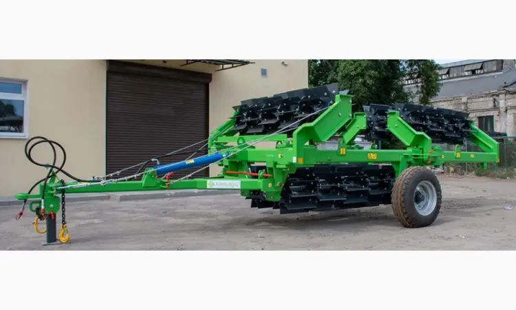 Каток измельчитель shredder l90.550w каркасный (барабаны диаметром 550мм) - фото № 2