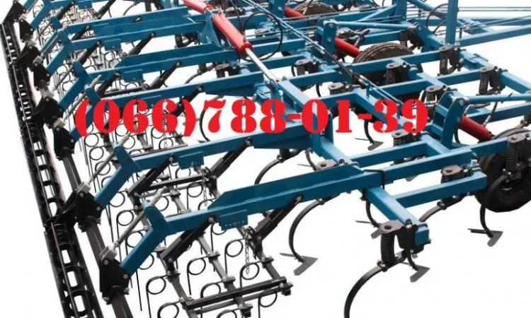 КГШ-8, 4 Культиваторы почвообрабатывающие широкозахватные(каток+пружинная борона) - фото № 1