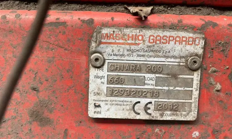 Продам мульчувач Gaspardo Chiapa 2м - фото № 4
